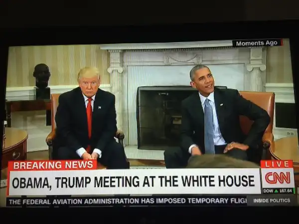 Photos: Donald Trump And Barack Obama Meet At The White House